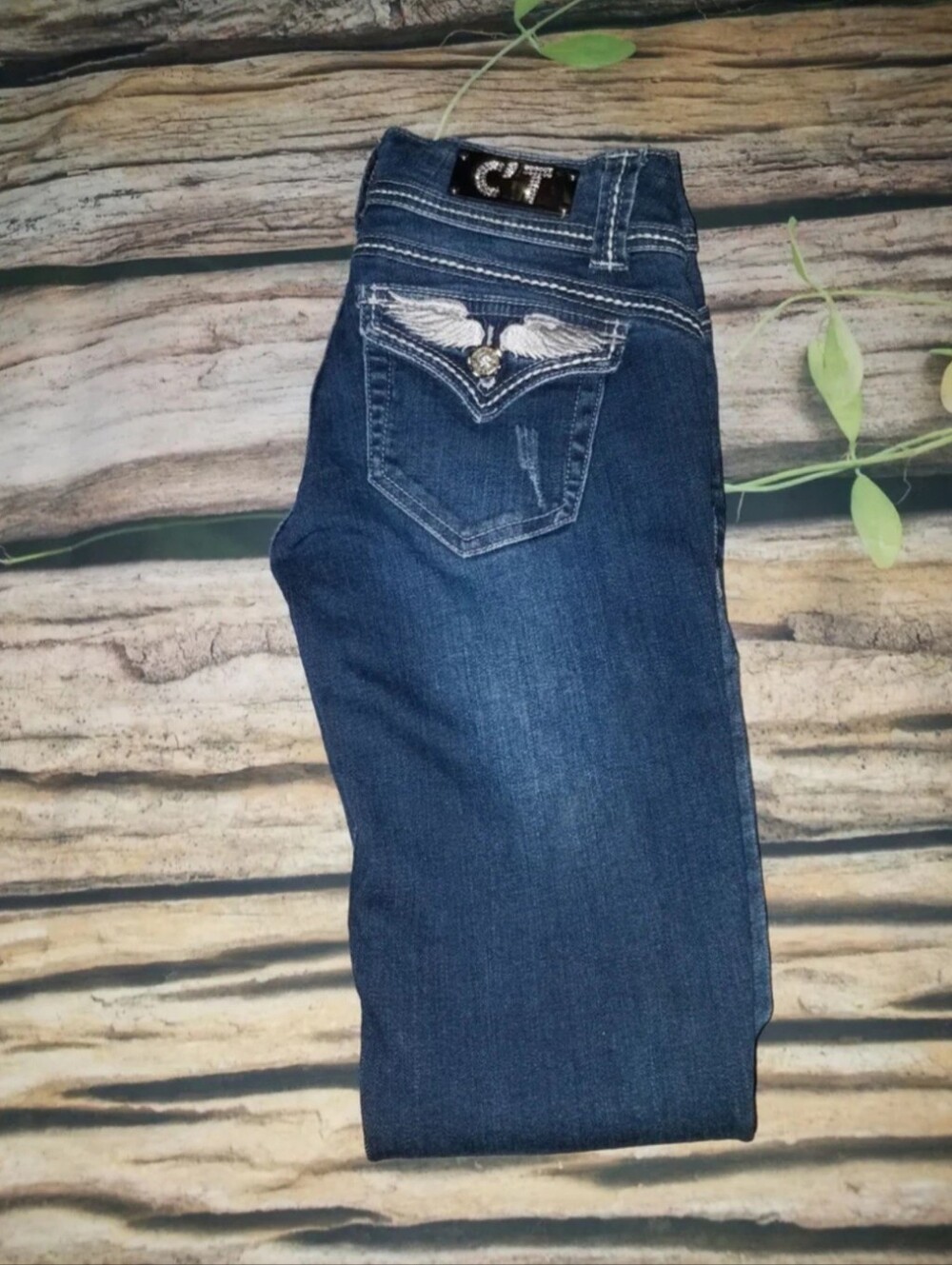Women's Cest Toi Skinny Denim Jeans Sz 0